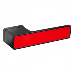 Klamka VDS Cube Insert czarny / czerwony