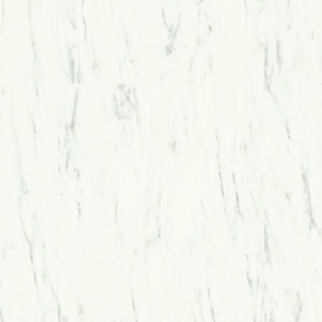 Panele winylowe Ambient Click Plus Marmur Carrara Biel AMCP40136 AC5 4,5mm Quick-Step